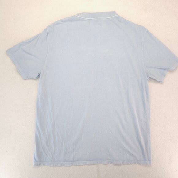 Guess Casual Graphic Short Sleeve Crew Neck T Shirt Mens Size Medium M Blue - Picture 9 of 10
